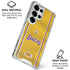 NBA Los Angeles Lakers Jersey Galaxy S25 Ultra Clear Case